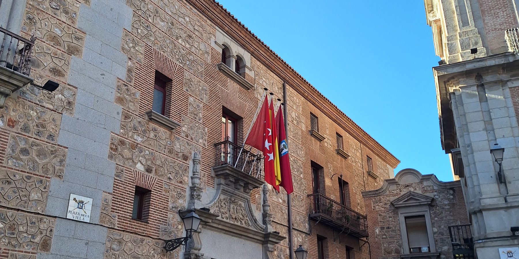 The Plaza de la Villa in central Madrid